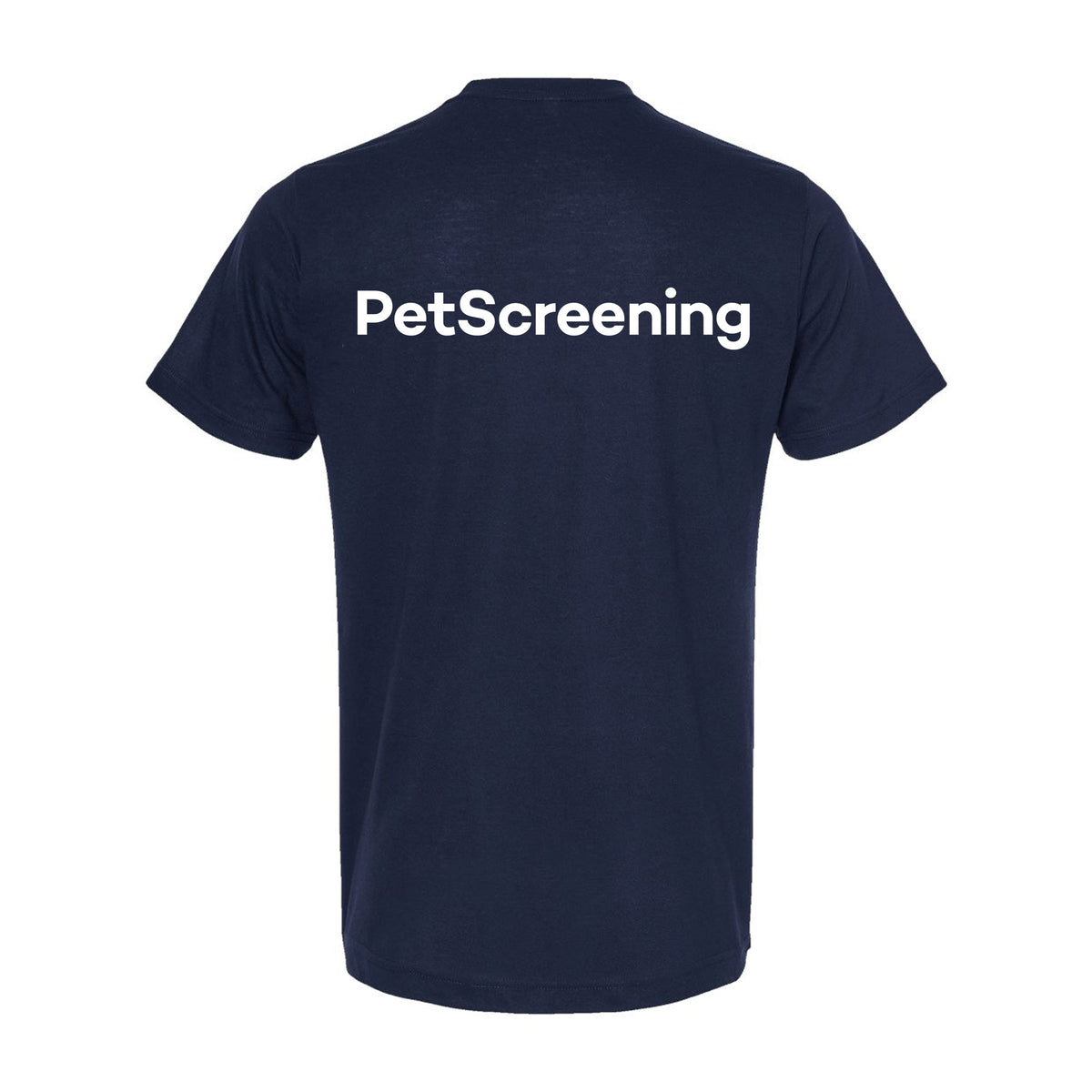 PetScreening Unisex T-Shirt (Navy)