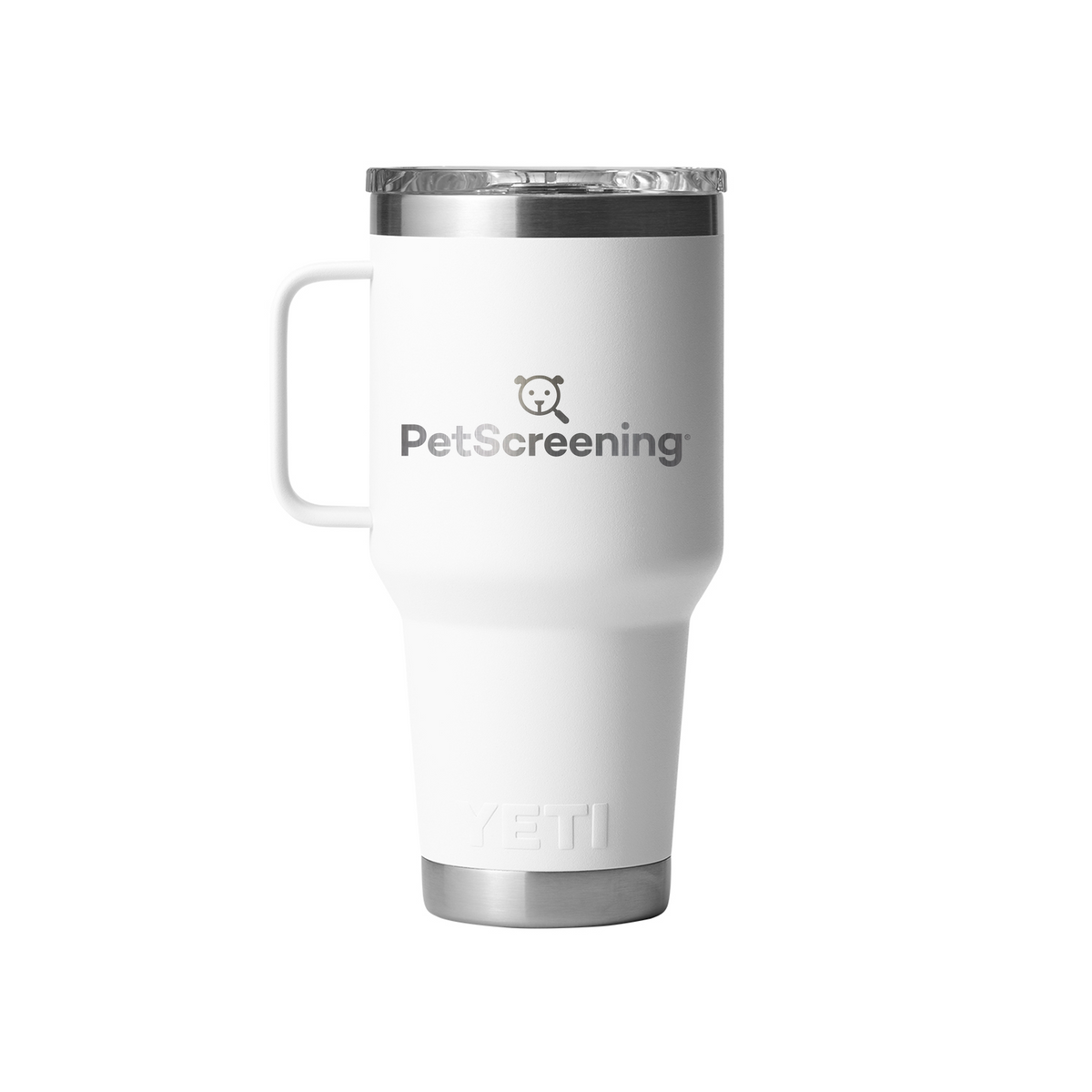 PetScreening YETI Rambler 30 oz. Travel Mug (White)