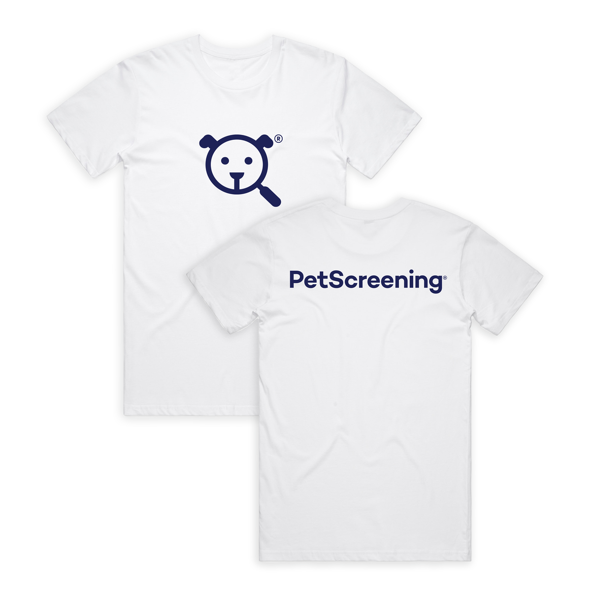 PetScreening Unisex T-Shirt (White)