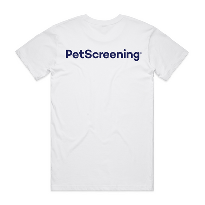 PetScreening Unisex T-Shirt (White)